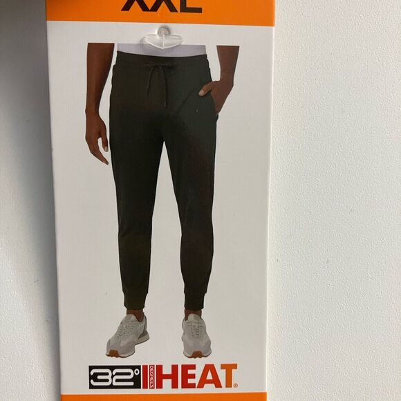 32 Degrees Men Performance Jogger, Green, XXL - Picture 1 of 5